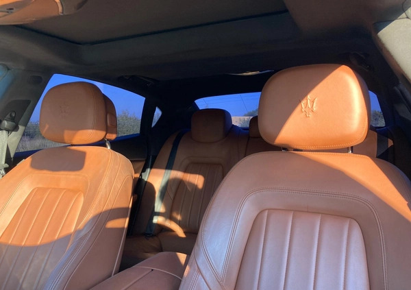Maserati Quattroporte cena 155000 przebieg: 115000, rok produkcji 2015 z Działdowo małe 106